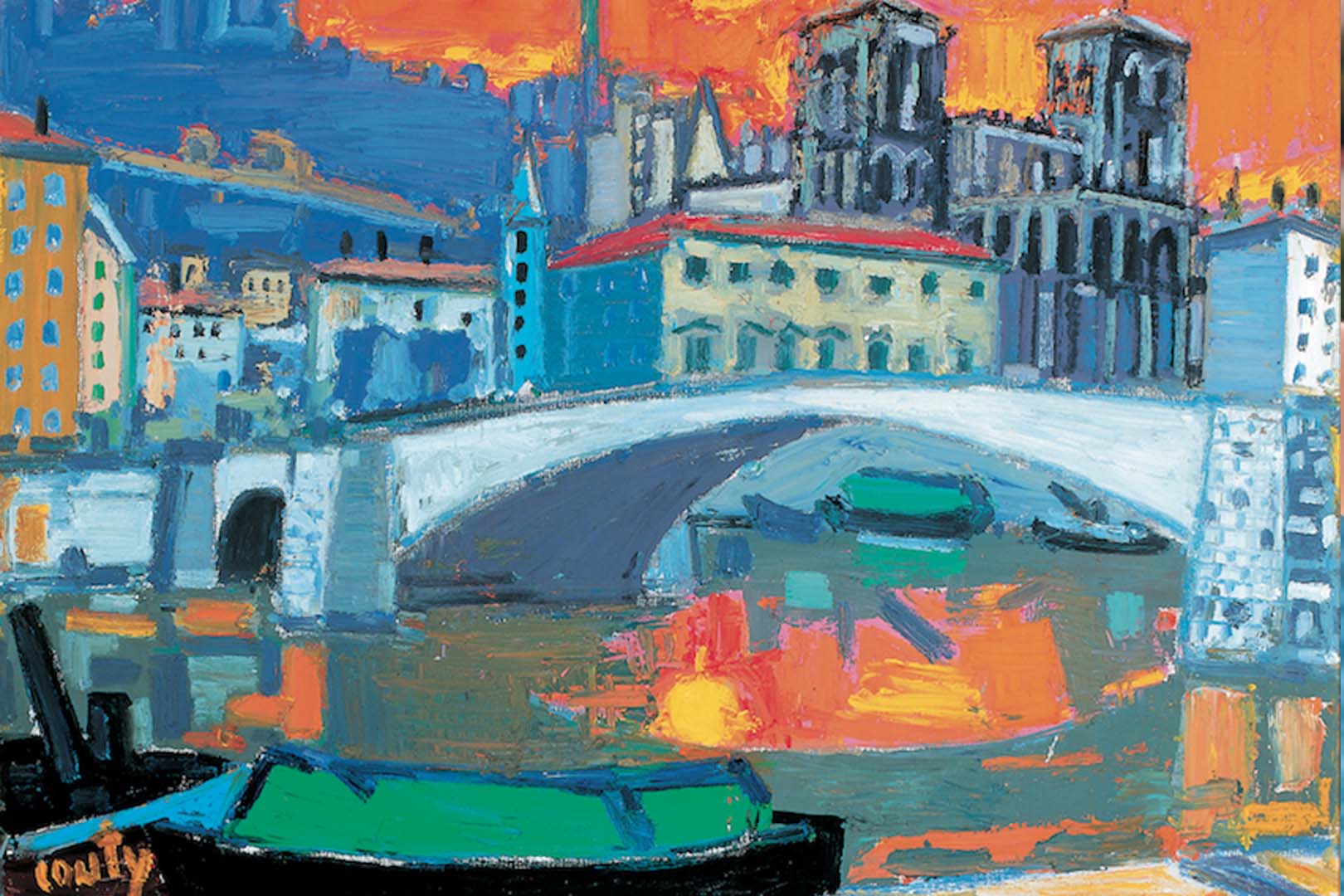 bateau à lyon